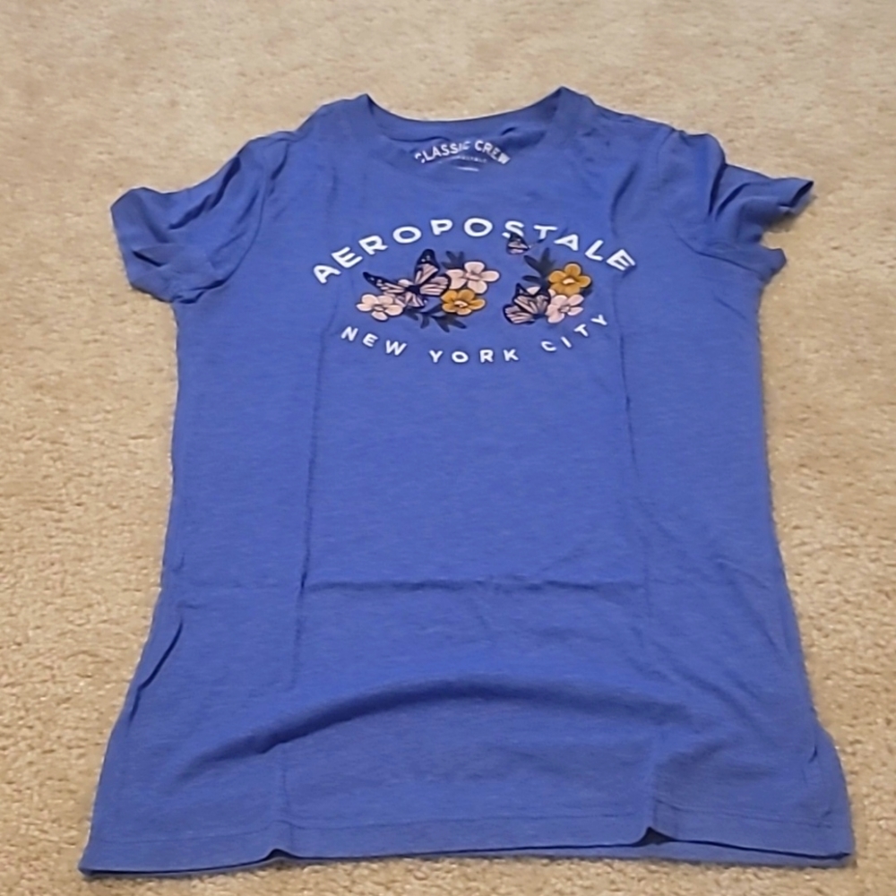 Blue aeropostale t shirt